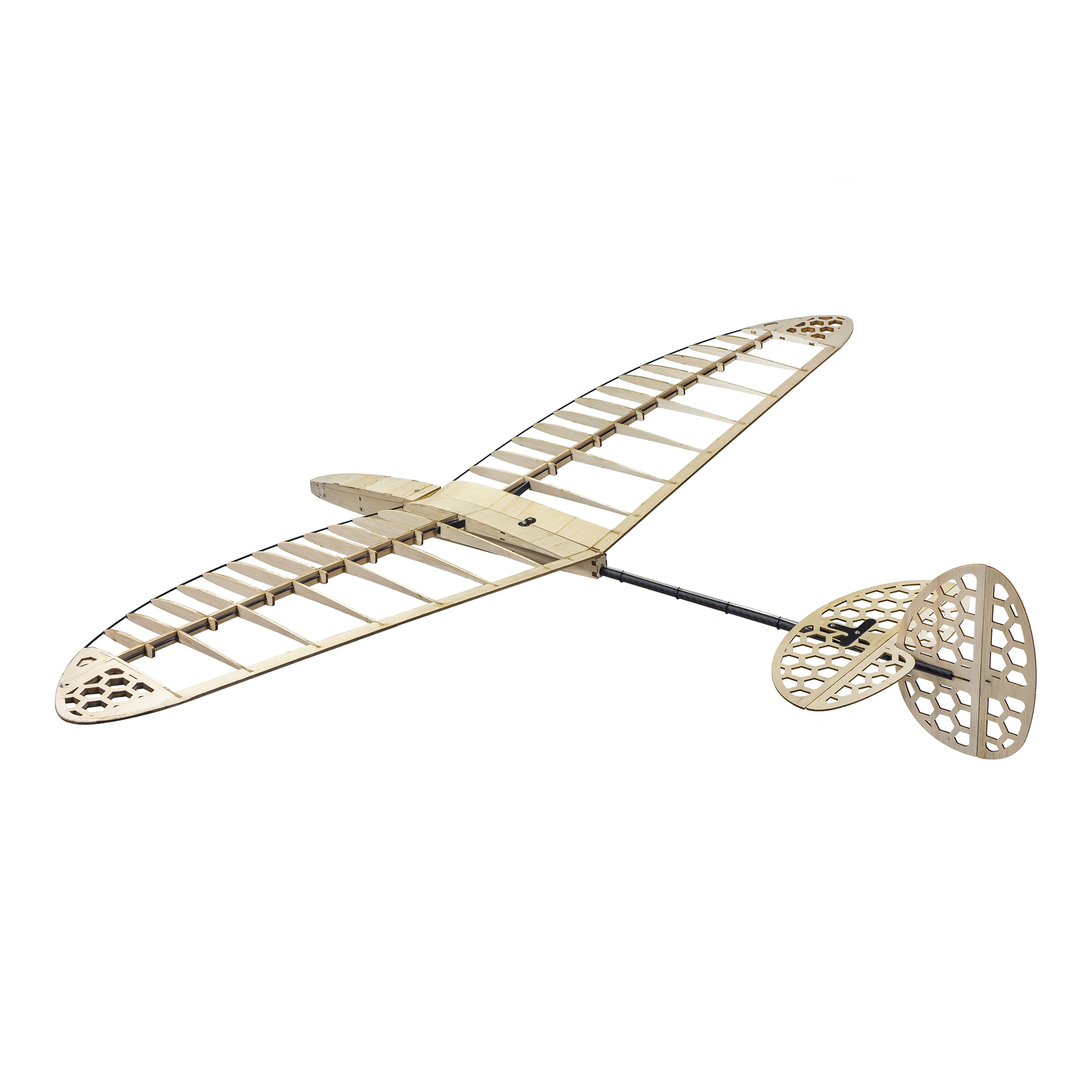 FD12 1.2M Wingspan Windrunner Discus Launch Glider Balsa Kit F3K DLG ...